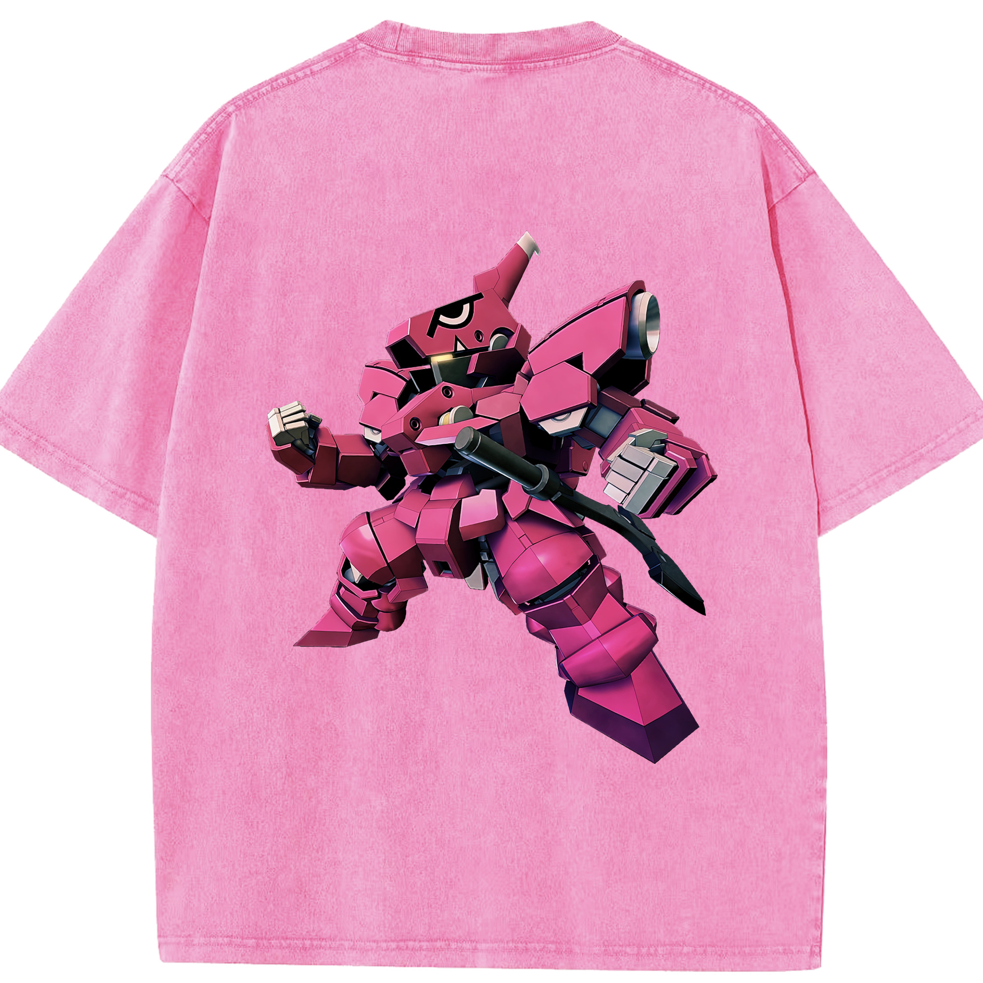 （画像用） 機動戦士ガンダム Mobile Suit Gundam 綿100% ヴィンテージ風 半袖Tシャツ（背面プリント）